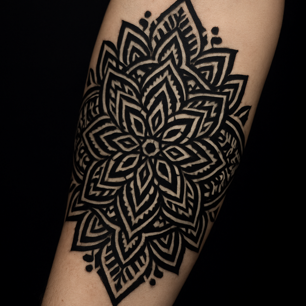 Ornamentalny blackwork