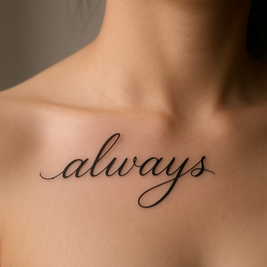 Elegancki napis script